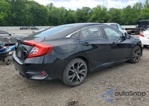 2019 Honda Civic Sport из США, поврежденный, VIN 2HGFC2F82KH531663